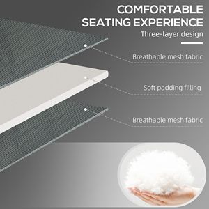 Sedia a Sdraio Pieghevole a 5 Livelli di Reclinazione con Foro per la Lettura, Tasca Laterale e Poggiatesta, Comoda Sedia da Spiaggia Grigia - Product Image 4