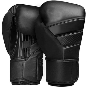 Guantes de Boxeo Profesionales de Cuero Vacuno Genuino para Luchadores, Guantes de Boxeo de Alto Rendimiento con Cordones para Sparring Profesional - Product Image 6