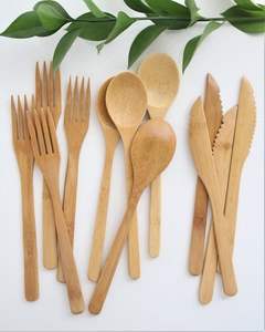 Cuchara de Sopa de Latón Estilo Japonés Art Deco Industrial para Boda, Tenedor Creativo para Frutas, Cuchara Pequeña de Fideos con Mango Largo - Product Image 3