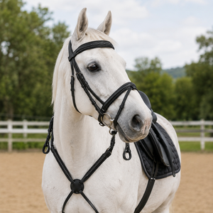 Harnais et bride en cuir anglais pour chevaux, équipement équestre, prix de gros - Product Image 6