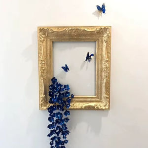 Marco de Fotos Metálico de Diseño Clásico, Marco Decorativo para Fotos, Decoración de Interiores para el Hogar, Exhibición de Fotos de Sobremesa - Product Image 1