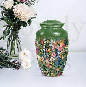 Urna decorativa para cenizas humanas, florero conmemorativo, recuerdo funerario, tributo digno. - Product Image 3