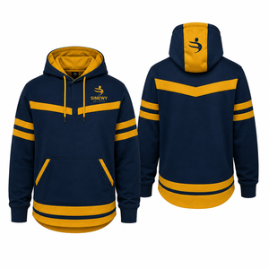 Sudadera con Capucha Antibacteriana Personalizada al por Mayor con Logotipo Sublimado, 100% Poliéster, para Equipos - Product Image 1