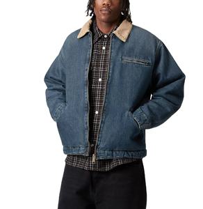 Chaqueta de trabajo de lona de alta calidad con logotipo personalizado para hombre, informal de algodón de invierno con cremallera bordada para primavera - Product Image 4