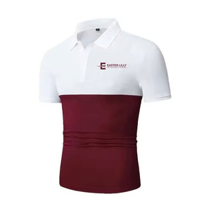 Polo homme personnalisé, nouveau style, respirant, manches courtes, pour le sport et les occasions décontractées. - Product Image 1