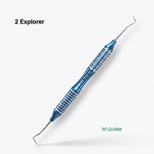เครื่องมือสำรวจช่องปากแบบสองด้าน รุ่น Ergonomic Manual Double Ended Dental Explorer 3CH Cowhorn ผลิตจากสแตนเลสสตีล ได้รับการรับรองมาตรฐาน CE ระดับ Class I โดย Roboz Tech ประเทศปากีสถาน - Product Image 5
