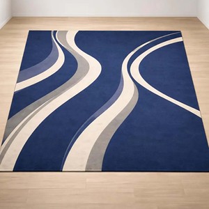 Abstract Rug Wool Rug Modern Luxury Hand Tufted Area Rug Designer Rug Luxury Home Carpet for Living Room Bed Room Home Decor - Product Image 1