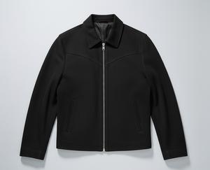 High Quality Custom Men <b>Suede</b> Leather Winter <b>Jacket</b> Waterproof Windproof Stand Collar Luxury - Product Image 5