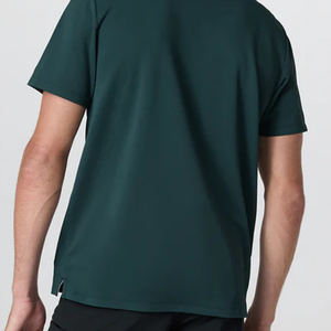 T-shirt pour homme avec col rabattu / Matière durable de haute qualité et coutures de qualité supérieure avec logo personnalisé à prix avantageux - Product Image 5