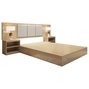 TPT Customized European Antique Design Full Size Fabric Washable Bedroom Set with 5+ Drawers for Apartment & Hotel Use - Product Image 6