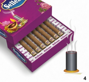 Bâtons d'encens en bambou Dhoop instantanés de qualité supérieure, écologiques, 100% naturels, pour usage religieux indien - Product Image 6