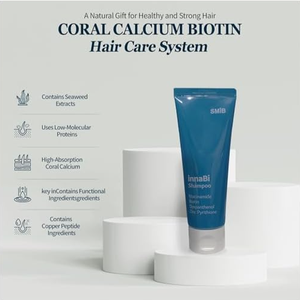 Shampoo réparateur pour cheveux coréen, anti-chute, nettoyant pour le cuir chevelu, contrôle du sébum, hydratant, formule de croissance des cheveux à la biotine et au calcium corallien - Product Image 5