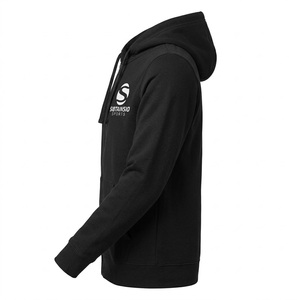 <b>Black</b> Zip Up <b>Womens</b> <b>Plain</b> Raglan Sleeve Fleece Jacket Wholesale <b>Women's</b> Hoodies Sweatshirts Custom Cotton Polyester <b>Hoodie</b> - Product Image 5