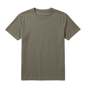 Mens short Sleeve O-Neck Tops 100% Cotton/Polyester Blend Lightweight Comfortable Blank <b>Design</b> Wholesale Custom Logo Men t-shirt - Product Image 6