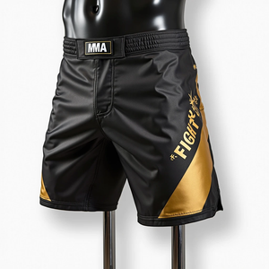 Shorts de MMA personnalisés sublimés avec design de combat pour le Jiu-Jitsu sans équipement (No-Gi) / Kimono de Jiu-Jitsu - Product Image 1