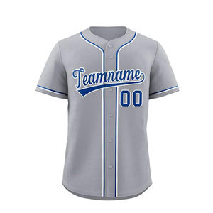Maillot de baseball en gros respirant personnalisé pour équipe, vêtements de sport légers en polyester OEM - Product Image 6