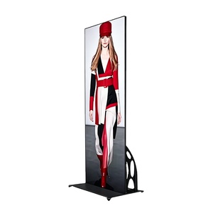 Pantalla LED de 640x1920mm TOPLED P1.86 P2 P2.5, Soporte de Suelo, Cartel de Una Cara, 4G WiFi USB, Espejo Móvil - Product Image 1