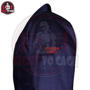 Traje de Judo al Por Mayor, Transpirable, Elástico, 100% Algodón, Ropa de Artes Marciales con Logotipo Frontal de Corte Automatizado, Uniforme de Judo - Product Image 5