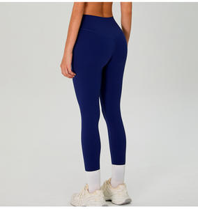 Leggings Deportivos Transpirables para Mujer, de Alta Calidad, con Logotipo Personalizado, Pantalones de Yoga Sólidos con Efecto Push-Up - Product Image 2