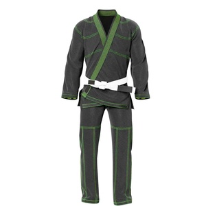 Uniforme de Karate Unisex para Adultos, 100% Algodón, Corte Regular, Resistente, Uniforme Blanco para Artes Marciales, Disponible en Stock - Product Image 1