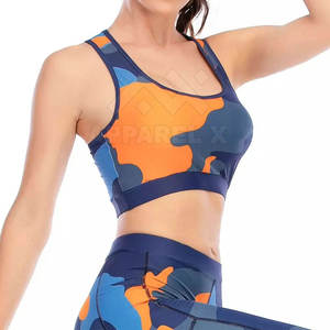 Women's Camo Yoga Set Sports Bra High Waist <b>Pocket</b> <b>Leggings</b> <b>Workout</b> Fitness Activewear Custom Logo OEM ODM Wholesale DDP - Product Image 5