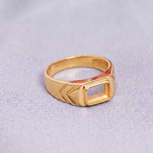 Anillo de Plata de Ley 925 con Corte Esmeralda de 5x7mm, Base para Anillo Semimontado de 4 Puntas Preperforada para Joyería DIY - Product Image 3