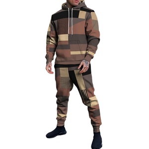 ชุดเซ็ตเสื้อผ้าผู้ชายสไตล์สตรีทแวร์สำหรับฤดูหนาว 2 in 1 พร้อมโลโก้สั่งทำพิเศษ  ชุดวอร์มแบบสวมใส่สบาย ระบายอากาศได้ดี กันลม  ย้อมสีแบบ Garment Dyed  กางเกงวอร์มสำหรับเล่นกีฬา - Product Image 5