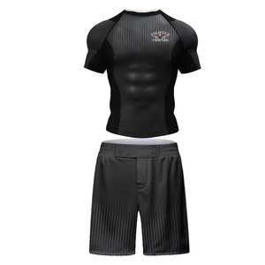 Conjunto de Ropa Deportiva sin Gi de Secado Rápido y Transpirable para Hombre, con Logotipo Personalizado, Ropa Deportiva FIGHTER FRIENDS - Product Image 1