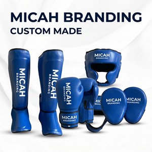 Protège-tibias en cuir pour MMA, Karaté, Muay Thai et Kickboxing - Protège-tibias et protège-pieds durables pour l'été, gants de boxe - Product Image 4