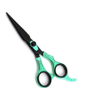 กรรไกรตัดผม VG10 สแตนเลสคุณภาพสูง น้ำหนักเบา ใช้ซ้ำได้ สำหรับมือขวา สำหรับร้านตัดผม คมกริบ รับทำโลโก้ตามสั่ง - Product Image 1