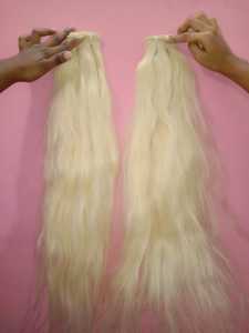 Extensiones de Cabello Indio Remy Virgen de Primera Calidad, Estilo Elegante, Compatibles con Decoloración, Suaves - Product Image 2