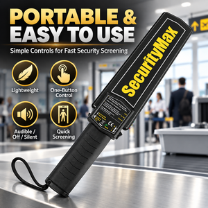 WD190V Rilevatore di Metalli Portatile ad Alta Sensibilità, Scanner di Sicurezza per Aeroporti, Scuole e Fabbriche - Product Image 5