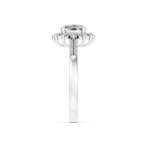 Bague en argent 925 avec diamant de laboratoire pour femme, certifiée IGI, fabricant de bijoux fins éthiques RJC ODM OEM, vente en gros R101799 - Product Image 4