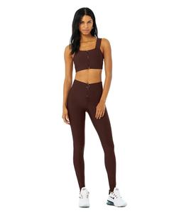 Women's Gym Fitness Yoga <b>Set</b> Textured Solid Custom Color & Size Breathable Quick Dry 2-Piece Legging Bra for Sale - Product Image 1
