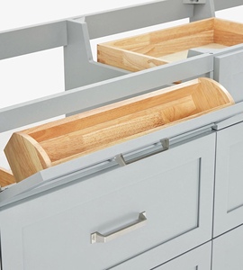 Venta al por Mayor de Mueble de Baño Benjamin de 73 Pulgadas con Doble Lavabo, Solo Mueble, 4 Opciones de Acabado, Fábrica en Vietnam - Product Image 6