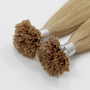 Extensiones de cabello Premium con punta en U, hebras lisas, sujeción segura, tacto suave, aspecto natural, ideal para el peinado diario - Product Image 3