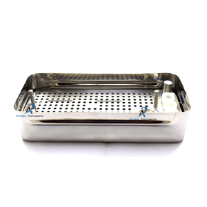 Dental PRF <b>Box</b> Instrument Cassette Stainless Steel <b>Storage</b> Organizer for Luxating Elevators Periotome Osteotome Surgical <b>Tools</b> - Product Image 2