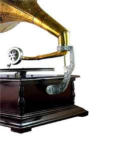 Tocadiscos de Madera Vintage, Reproductor de Música de Estilo Antiguo Clásico, Decoración para el Hogar - Product Image 6