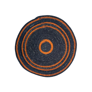 Premium Natural Seagrass <b>Placemats</b> - Round Woven Table Mats Handmade Wicker Charger Plates for Boho Dining Decor - Product Image 1