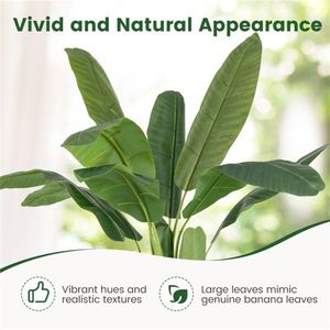 63 Alberi di Palma Tropicali Artificiali Bellissimi per Uso Interno ed Esterno - Product Image 4