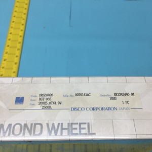 Meule diamantée Disco DRSZ0026, BGT-065 - Équipements et pièces semi-conducteurs de confiance pour le marché mondial - Product Image 3