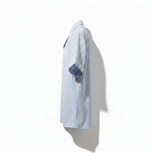 เสื้อเชิ้ตผู้ชายพรีเมียม ผ้าฝ้ายเจอร์ซีย์ 100% ระบายอากาศได้ดี พิมพ์ลาย สำหรับฤดูร้อน แขนสั้น คอวี ทรงปกติ เป็นมิตรกับสิ่งแวดล้อม - Product Image 2