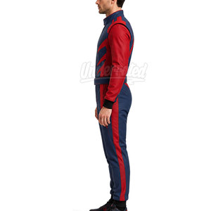 Durable Driver Racing <b>Suit</b> Custom Overalls <b>Full</b> <b>Body</b> Lightweight Fabric Breathable Construction Track Event Overall - Product Image 6