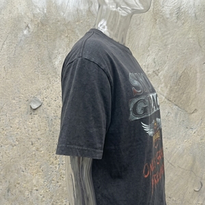 เสื้อยืดแขนยาวทรงโอเวอร์ไซส์ ผ้าคอตตอน 100% หนัก 280 กรัม พิมพ์ลายตามสั่ง ระบายอากาศได้ดี เป็นมิตรต่อสิ่งแวดล้อม ชายเสื้อฉีกขาด สำหรับผู้ชาย - Product Image 5