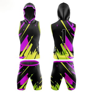 Maillots de football 7v7 respirants à impression numérique personnalisée avec nom et numéro d'équipe, nouveau design, haute qualité, 100 % polyester, pour flag football - Product Image 5