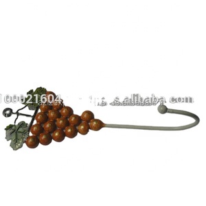 Wrought Iron Grapes <b>Wall</b> Hook for Coats and <b>Clothes</b> Metal Clothing Rack Application - Product Image 1