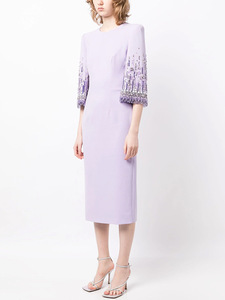 Vestido de Fiesta Elegante y Sexy para Mujer, de Alta Calidad, a la Moda, Estilo Celebridad - Product Image 3
