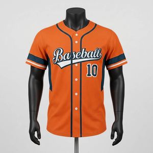 Uniforme de Béisbol para Hombre de Múltiples Colores y Súper Calidad para Entrenamiento, Jersey de Béisbol, Fabricante Pakistaní - Product Image 1