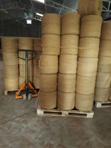 Made from 100% natural coconut husk fibers, coir <b>yarn</b> is strong, eco-friendly, and durable.COIR <b>YARN</b> - Product Image 2