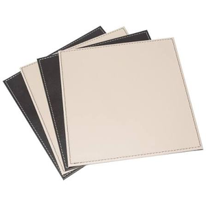Modern Leather <b>Rectangle</b> <b>Placemat</b> Non-Slip Brown Table Mat for Dining Set Custom requirements - Product Image 5